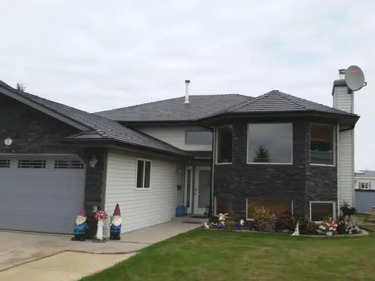 Metal Slate Roof – Slave Lake